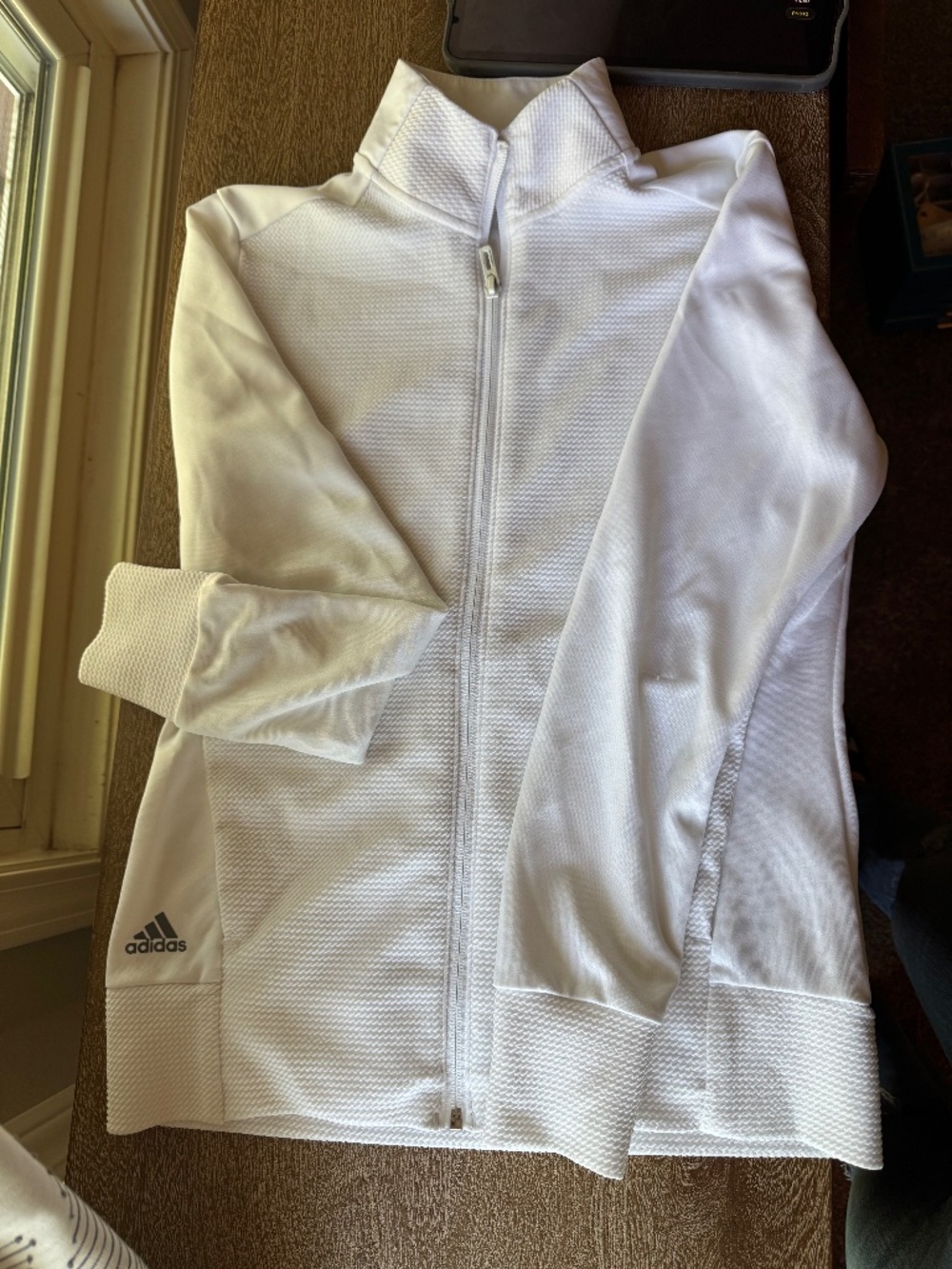 Adidas Jacket White Size Small